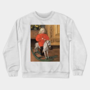 Murre - Portrait of Casimir Laurin by Carl Larsson Crewneck Sweatshirt